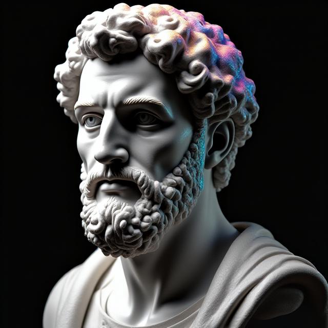 深い思索をイメージさせるアーティスティックな画像