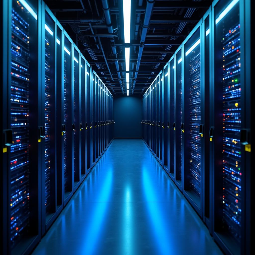 Professioneel crypto-mining datacenter